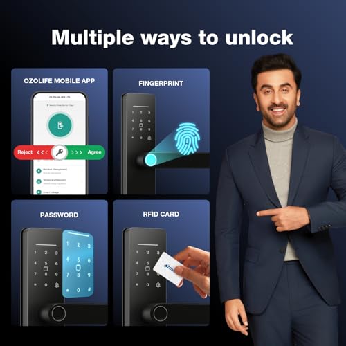 Ozone Premium Smart Wi-Fi Door