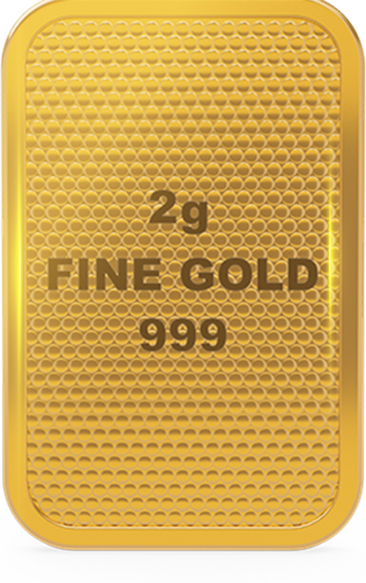 Kalamandir KJGB2G 24 (999) K 2 g Gold Bar