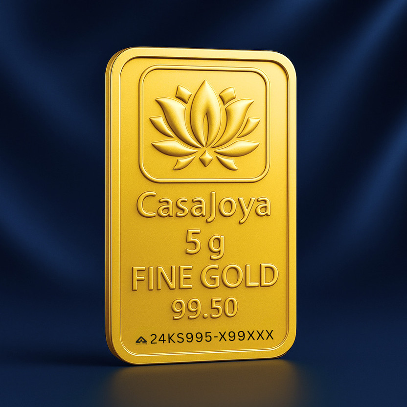 Kalamandir KJGB2G 24 (999) K 2 g Gold Bar - Image 7