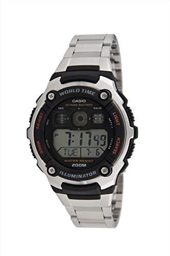 Casio Youth Series Digital Black Dial Men's Watch - AE-2000WD-1AVDF(D084)