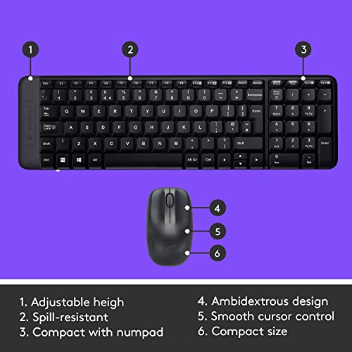 Logitech MK215 Wireless Keyboard