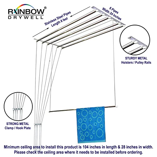 Rainbow Drywell Stainless Steel Heavy