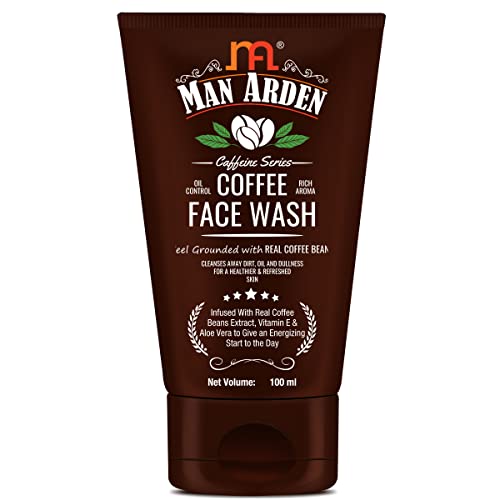 Man Arden Coffee Face Wash - No Parabens, Sulphate, Silicones - 100mL