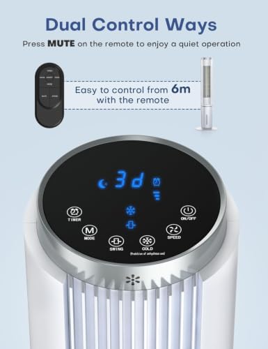 HIFRESH 107CM Tower Fan