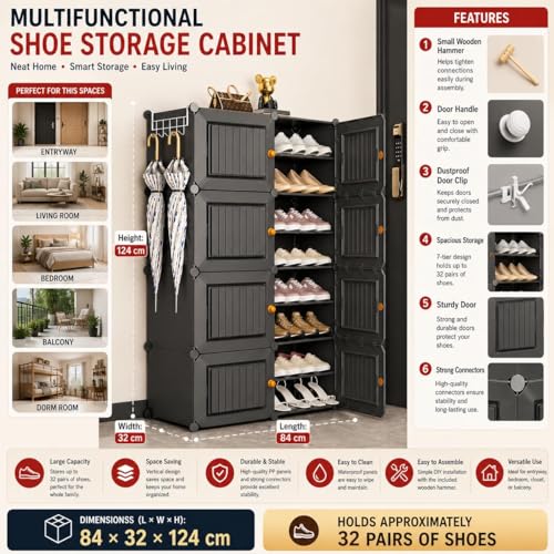 Sunderlook Shoe Rack Plastic