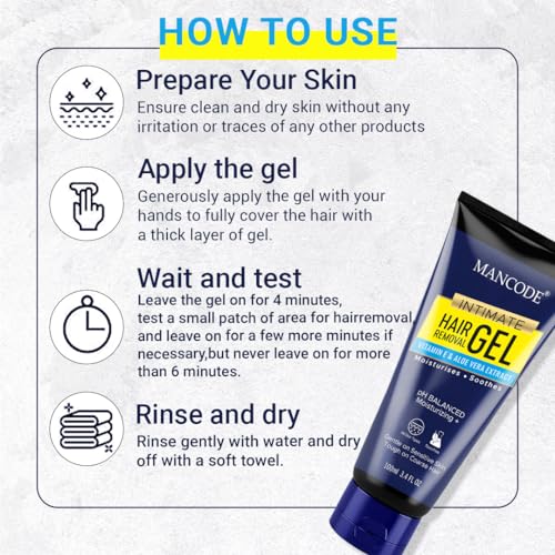 Mancode Intimate Hair Removal Gel