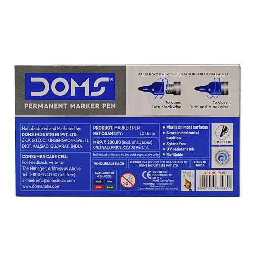 Doms Refilo Non-Toxic Hi-Tech Refillable