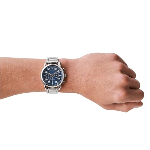 Emporio Armani Analog Blue Dial Men's Watch - AR11132 - Image 5