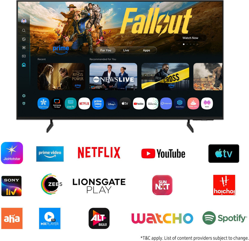 Samsung Crystal 4K Infinity Vision