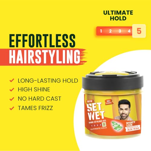 Set Wet Styling Hair Gel