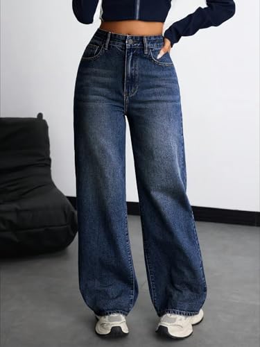 Nifty Women's Denim Stretchable High Waist Baggy Jeans for Women - Image 4