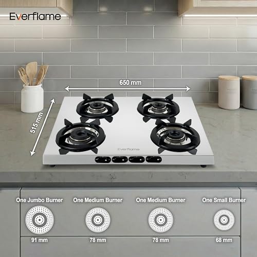 Everflame Pearl 4 Burner Gas