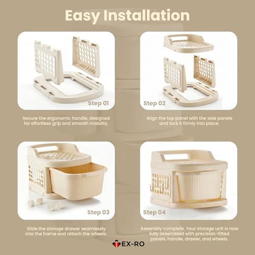 TEX-RO 7 Layer Plastic Drawer