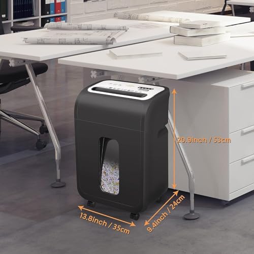 VidaTeco Cross-Cut Paper Shredder