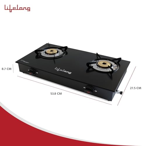 Lifelong 2 Burner Gas Stove