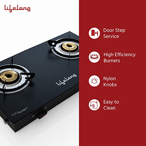 Lifelong 2 Burner Gas Stove