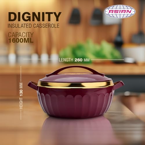 Asian Plastowares Dignity Casserole 1600ml
