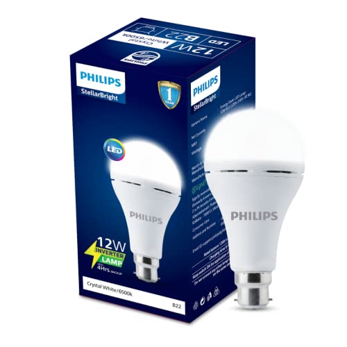PHILIPS 12W Emergency Bulb|Rechargeable Emergency