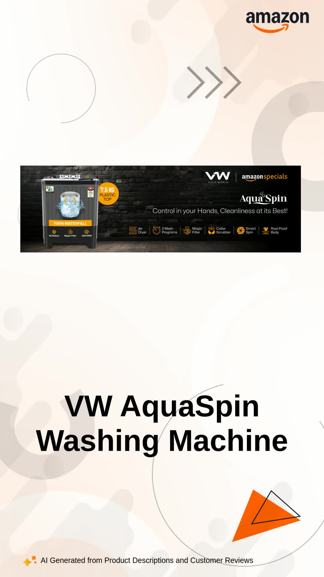 VW 7.5 kg 5 Star