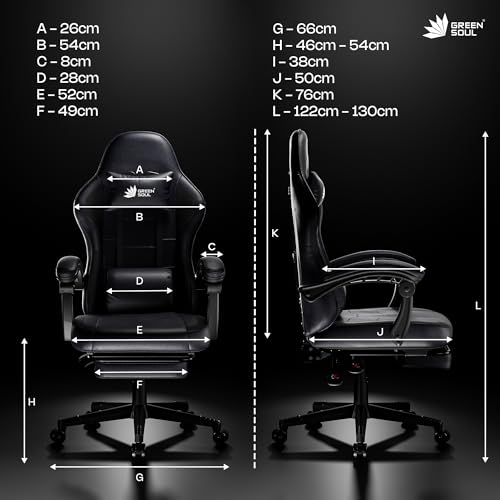 Green Soul Blade Ergonomic Gaming