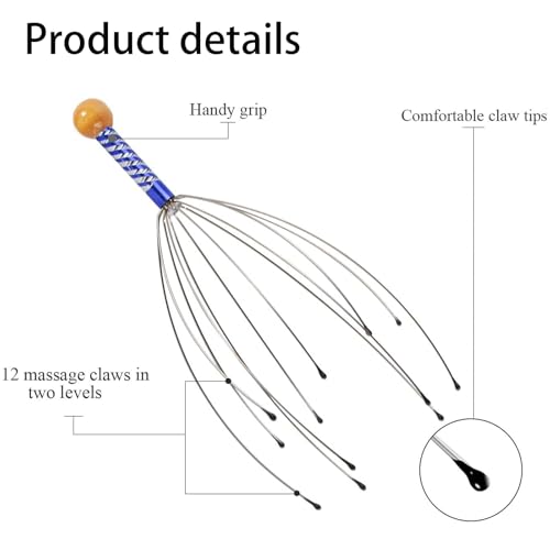 Hair Massager, 4 Piece Scalp