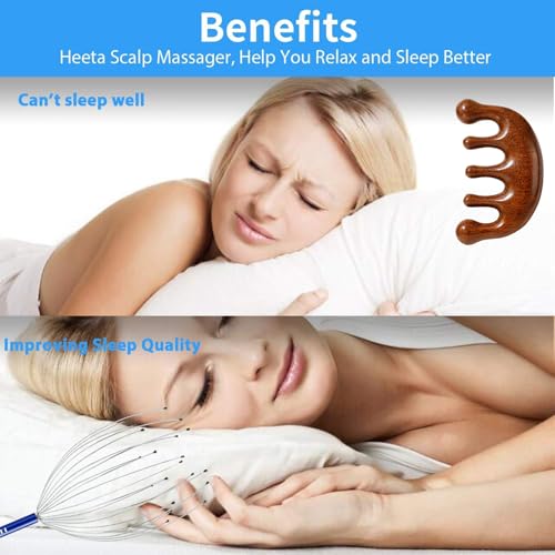 Hair Massager, 4 Piece Scalp