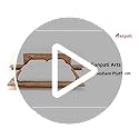 Ganpati Arts Queen Sheesham Bed Without Storage - ( Natural) - Image 2