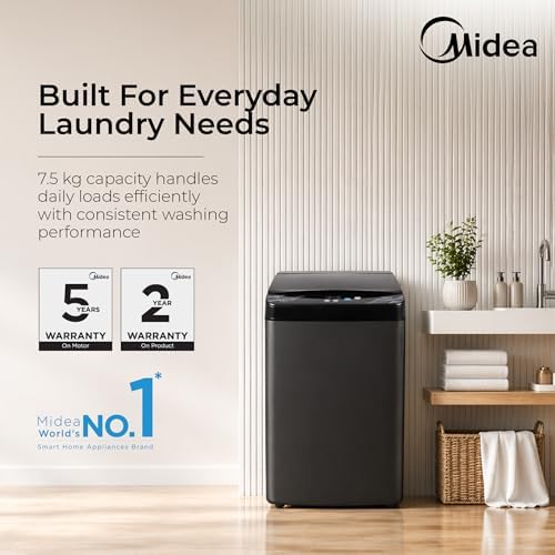 Midea 7.5 Kg 5 Star