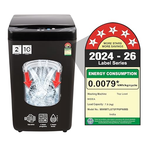Midea 7.5 Kg 5 Star