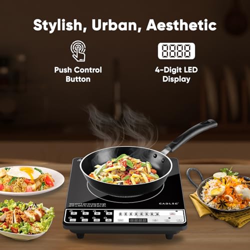 Cadlec CookEase 2000W Induction Cooktop
