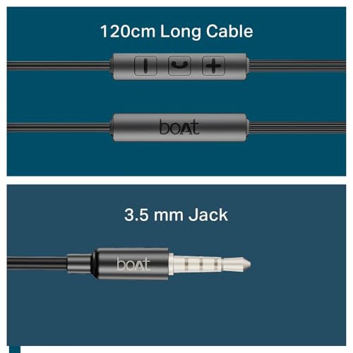 boAt Bassheads 55 Wired Earphones