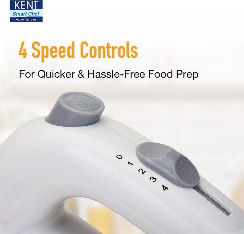 KENT 150 W White Hand Blender (116050) - Image 3