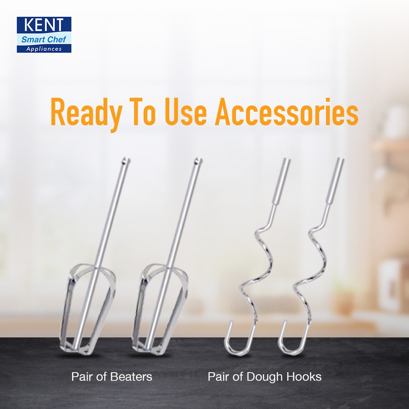 KENT 150 W White Hand Blender (116050) - Image 5