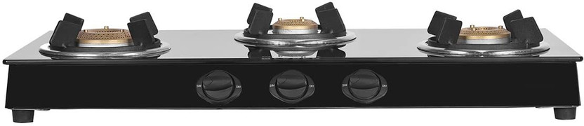FABER SAVOY 3BB SS Glass Manual Gas Stove (3 Burners) - Image 4