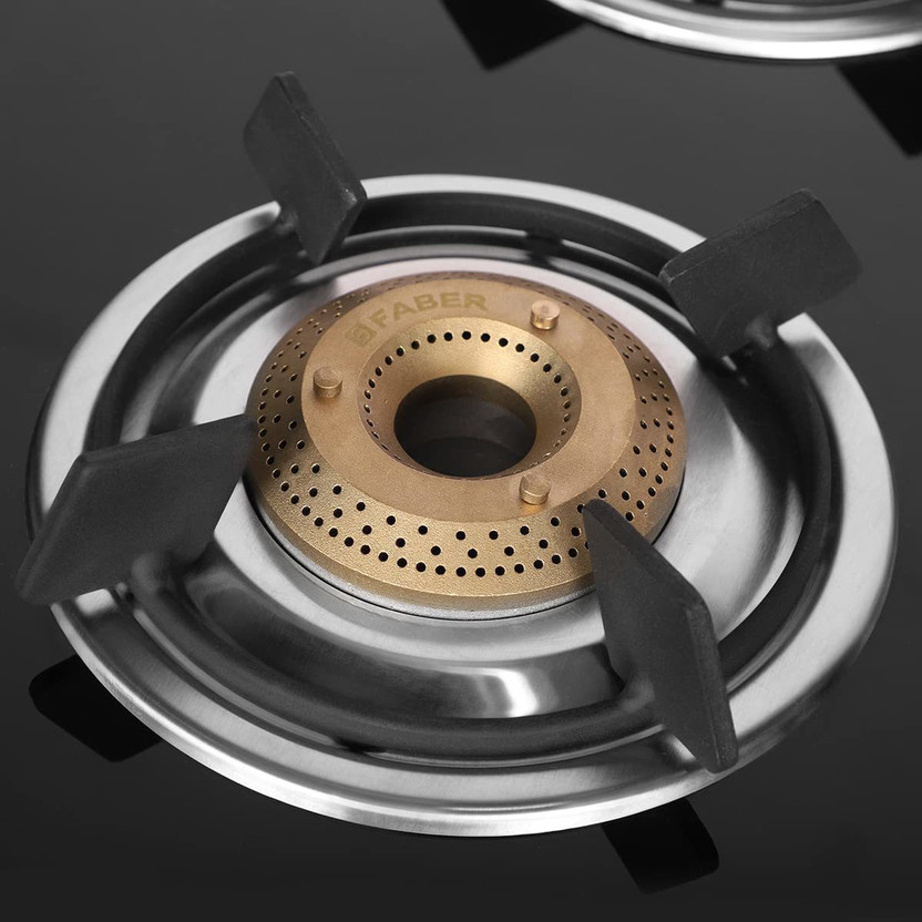 FABER SAVOY 3BB SS Glass Manual Gas Stove (3 Burners) - Image 5