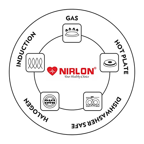 NIRLON Triply Stainless Steel Tasla