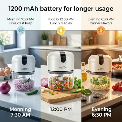 MILTON 6-in-1 Rechargeable Mini Electric