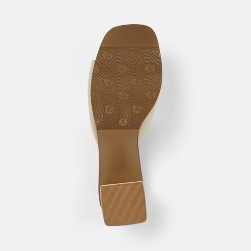 Mochi Women Synthetic Embellished Slip-On Block Heel Sandals - Image 7