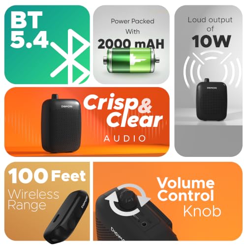 DIGIMORE 10W Wireless Voice Amplifier