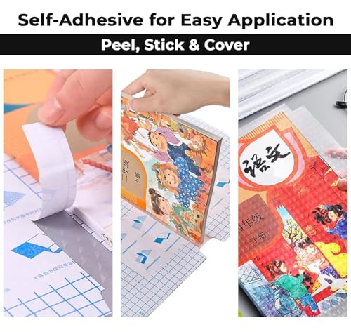 E-COSMOS® 30 Pcs Self-Adhesive Clear