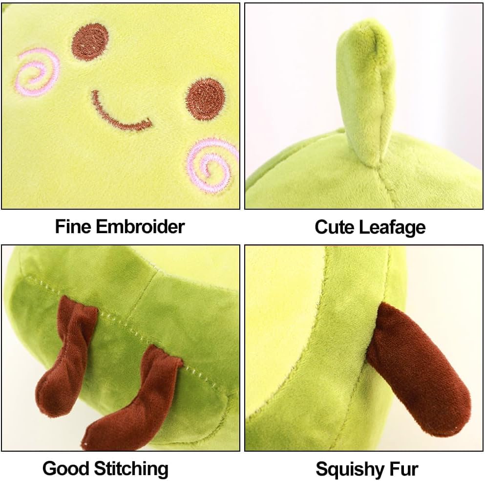 MiniSteps Ultra-Soft Avocado Plush Toy