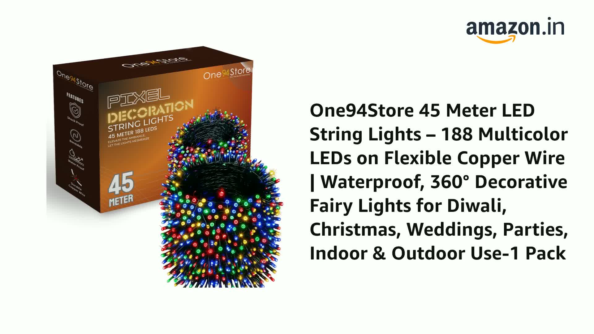 One94Store 45 Meter LED String
