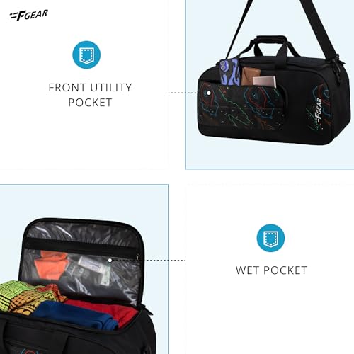 F Gear Enduro Topo Black