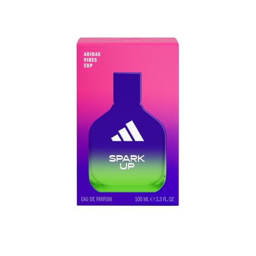 adidas Vibes Spark Up Eau De Parfum Liquid for Women - 100Ml - Image 4