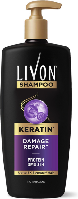 LIVON Keratin Shampoo for Women & Men |Repairs Damaged Hair |Smoo...more