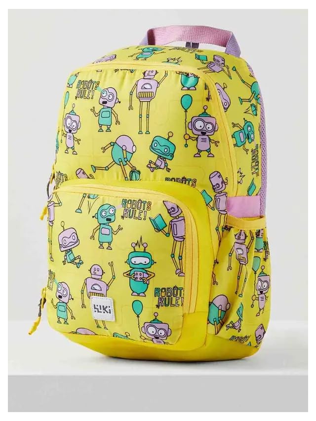 Wildcraft WIKI CHAMP 1 2 Compartment Backpack 11 L (Robot Yellow) - Image 2