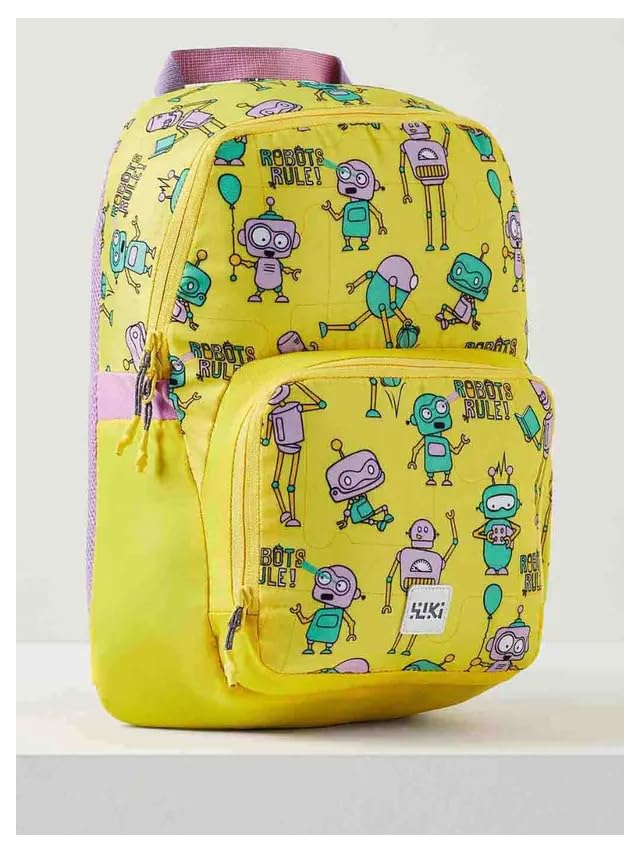 Wildcraft WIKI CHAMP 1 2 Compartment Backpack 11 L (Robot Yellow) - Image 3