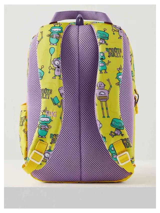 Wildcraft WIKI CHAMP 1 2 Compartment Backpack 11 L (Robot Yellow) - Image 4