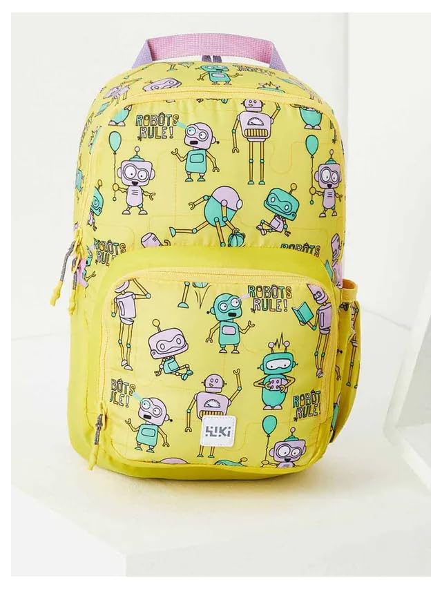 Wildcraft WIKI CHAMP 1 2 Compartment Backpack 11 L (Robot Yellow) - Image 6