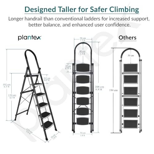 Plantex Steel 6 Step Ladder